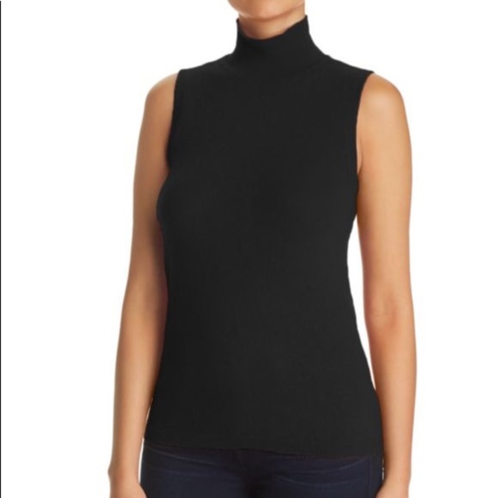 C by Bloomingdales Sleeveless Cashmere Swe…